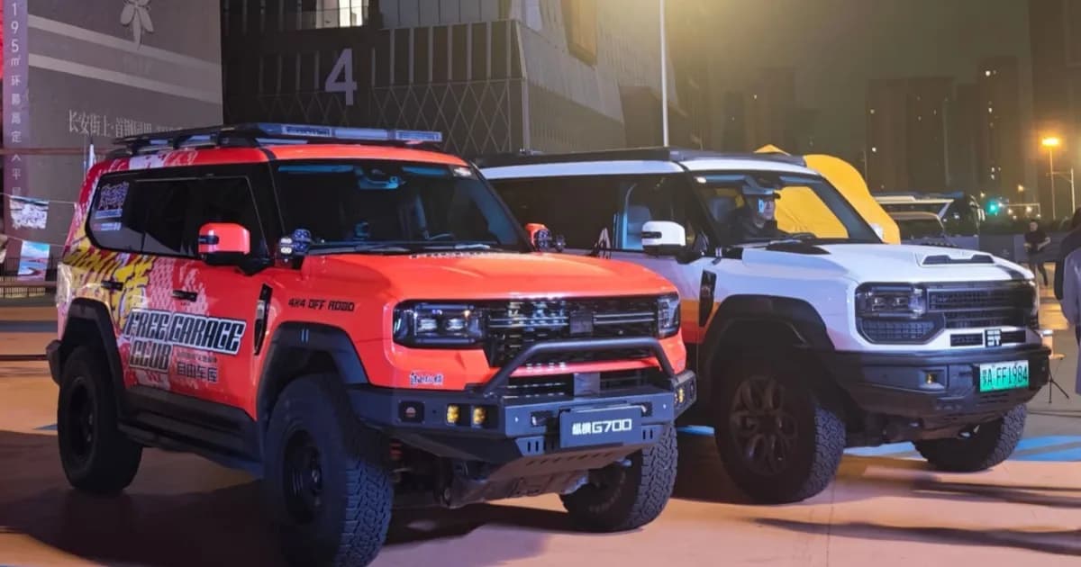Jetour G700 off-road SUV dalam strategi Chery menjadikan Jetour brand high-end