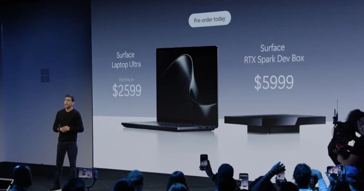 Surface Laptop Ultra dengan chip RTX Spark dari Microsoft dan Nvidia