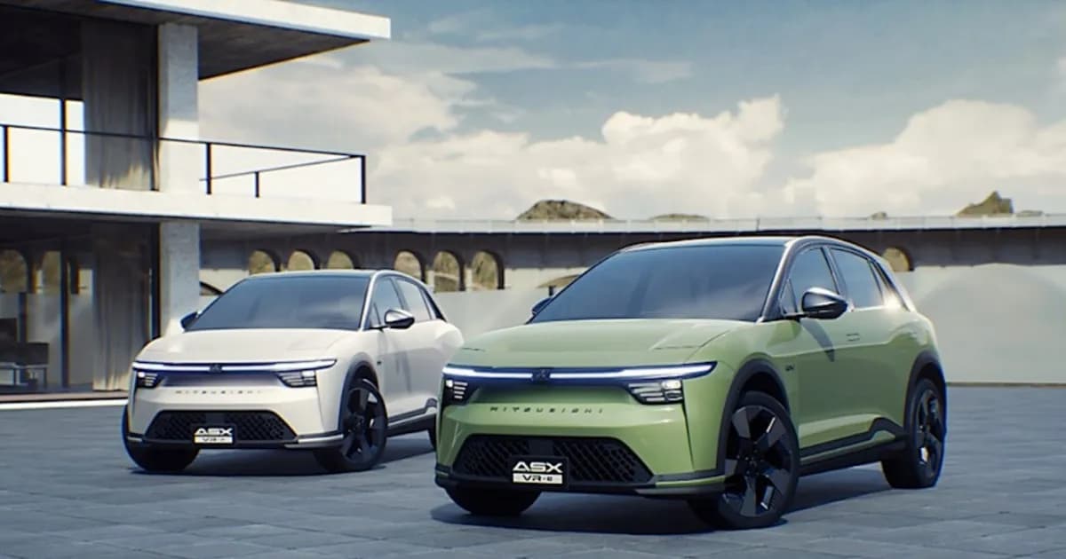 Mitsubishi ASX VR-e, hot hatch listrik 459 hp buatan Foxconn asal Taiwan