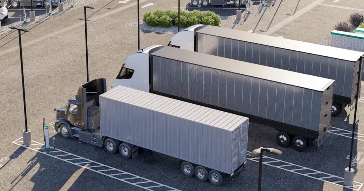 EV Realty membangun hub pengisian daya truk listrik komersial di Ontario, California