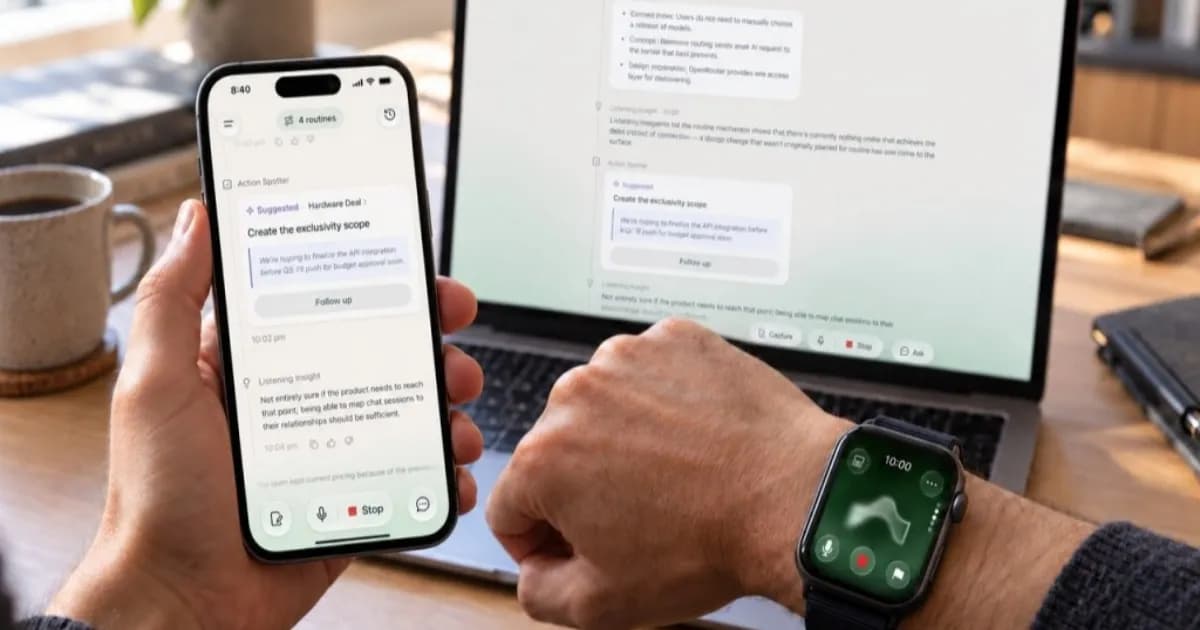 Peter Mo, co-founder dan CEO Ambi, pengembang asisten AI yang mendengarkan sepanjang waktu.