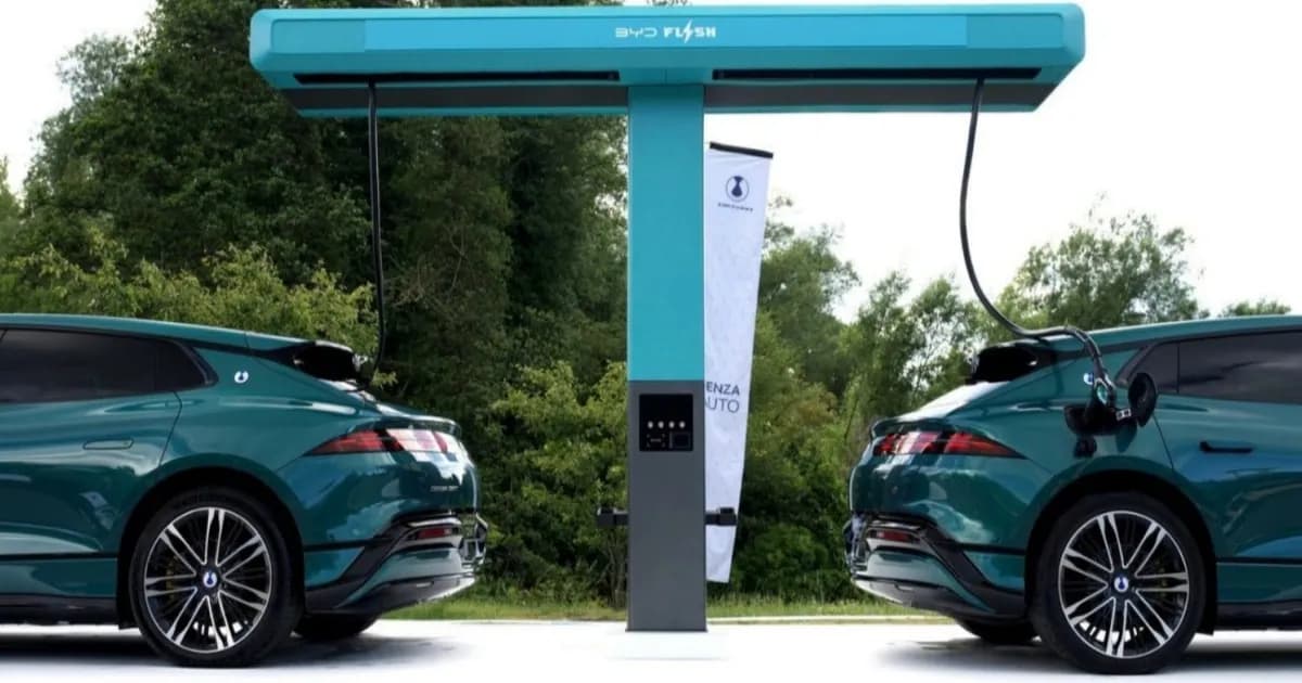 BYD akan men-deploy 100 flash charger di Eropa pada akhir 2026 dengan daya hingga 1.500 kW