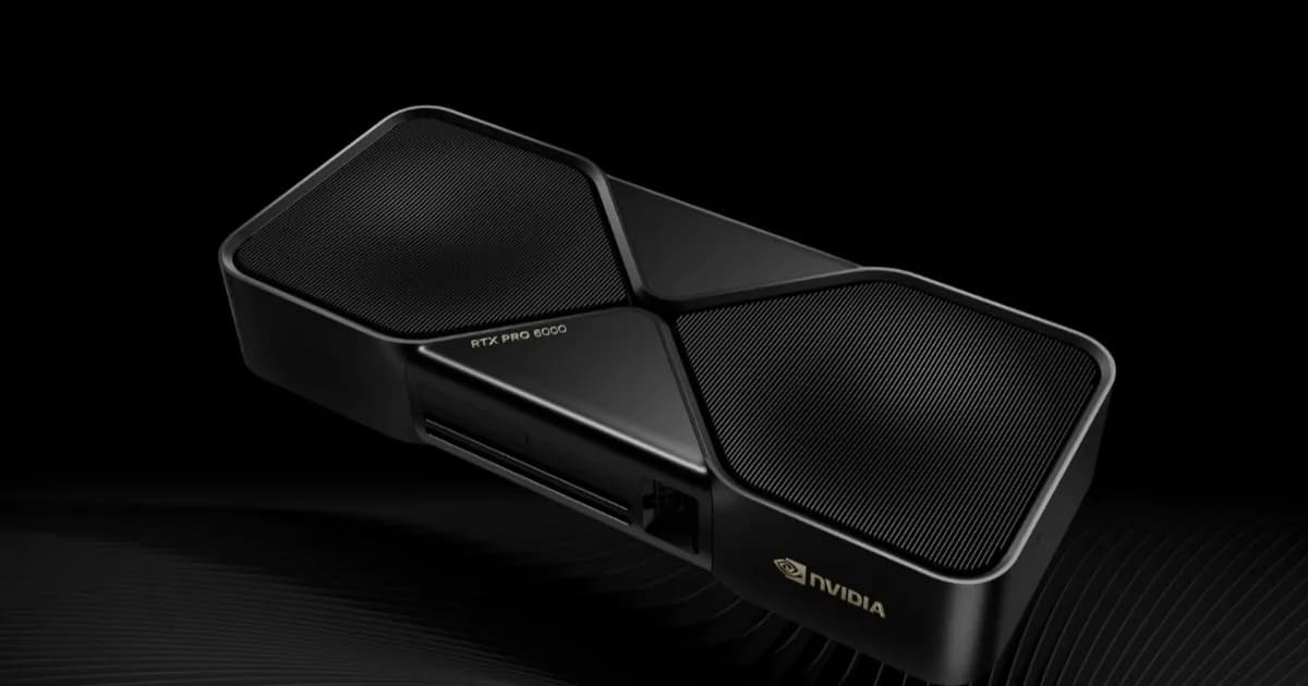 Ilustrasi GPU Nvidia yang dibeli perusahaan China untuk kebutuhan komputasi AI