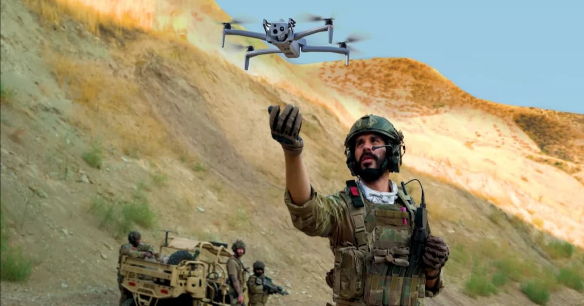 Ilustrasi ekspor drone militer Amerika Serikat dan Iran berdasarkan data SIPRI 2022-2025