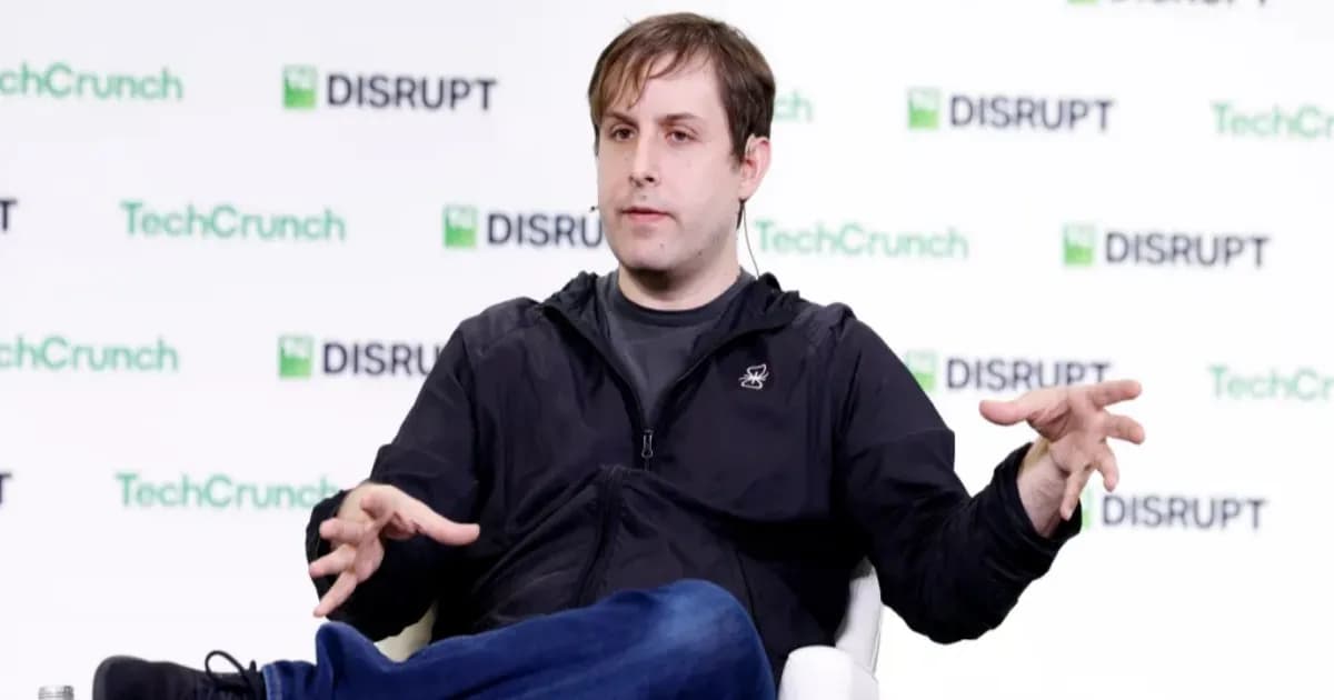 Max Hodak CEO Science Corporation mengumumkan keberhasilan chip PRIMA pada pasien Stargardt disease di TechCrunch Disrupt