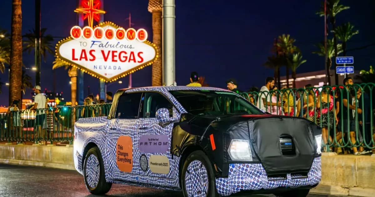 Ford Fathom, pikap listrik kompak Ford yang akan mulai dijual pada 2027