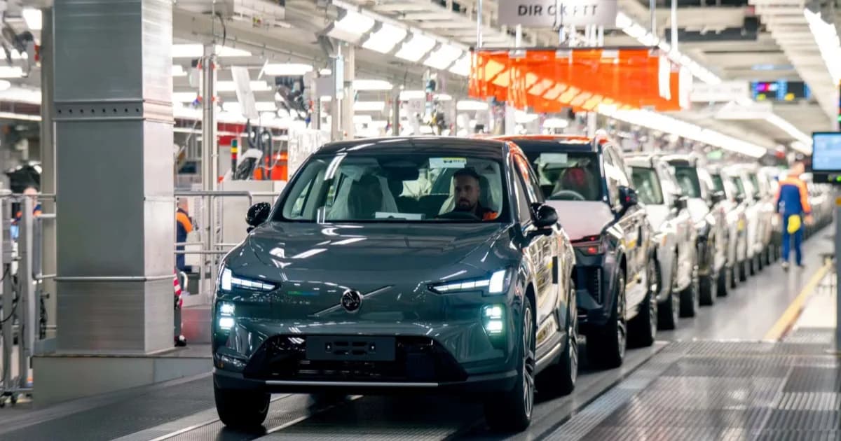 Volvo EX60 Krisis Produksi, Pasar Eropa Didahulukan
