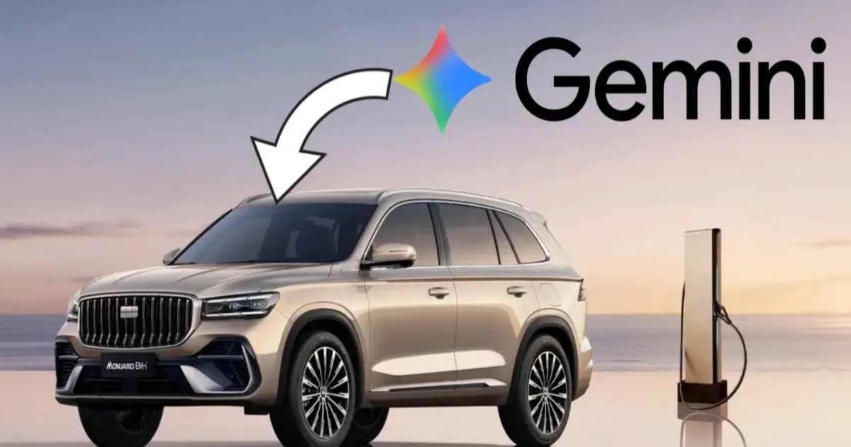 Geely cars to get Google Gemini, Maps, and Play globally in H2 2027