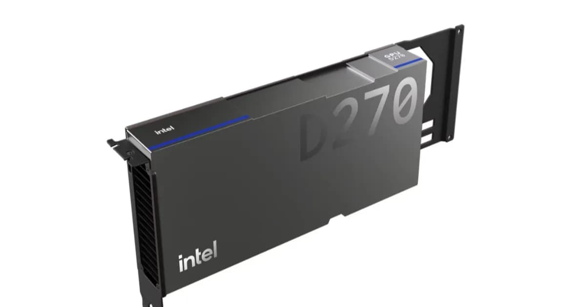 Intel GPU D-series dengan nama kode Crescent Island dirancang untuk beban kerja AI inference