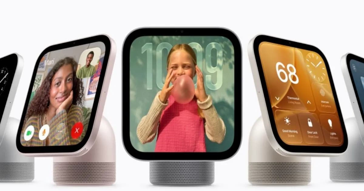 Apple tengah mengerjakan HomeView 9 inci dengan lengan robotik untuk menggantikan HomeView generasi pertama