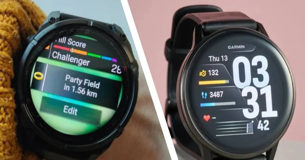 Jam tangan Garmin dengan watch face dan komplikasi dari Connect IQ Store
