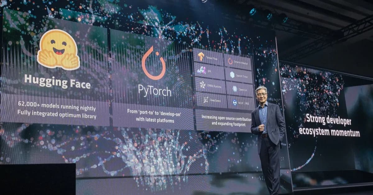 Ilustrasi kolaborasi Intel dan AMD dalam menyatukan optimasi CPU PyTorch di library oneDNN