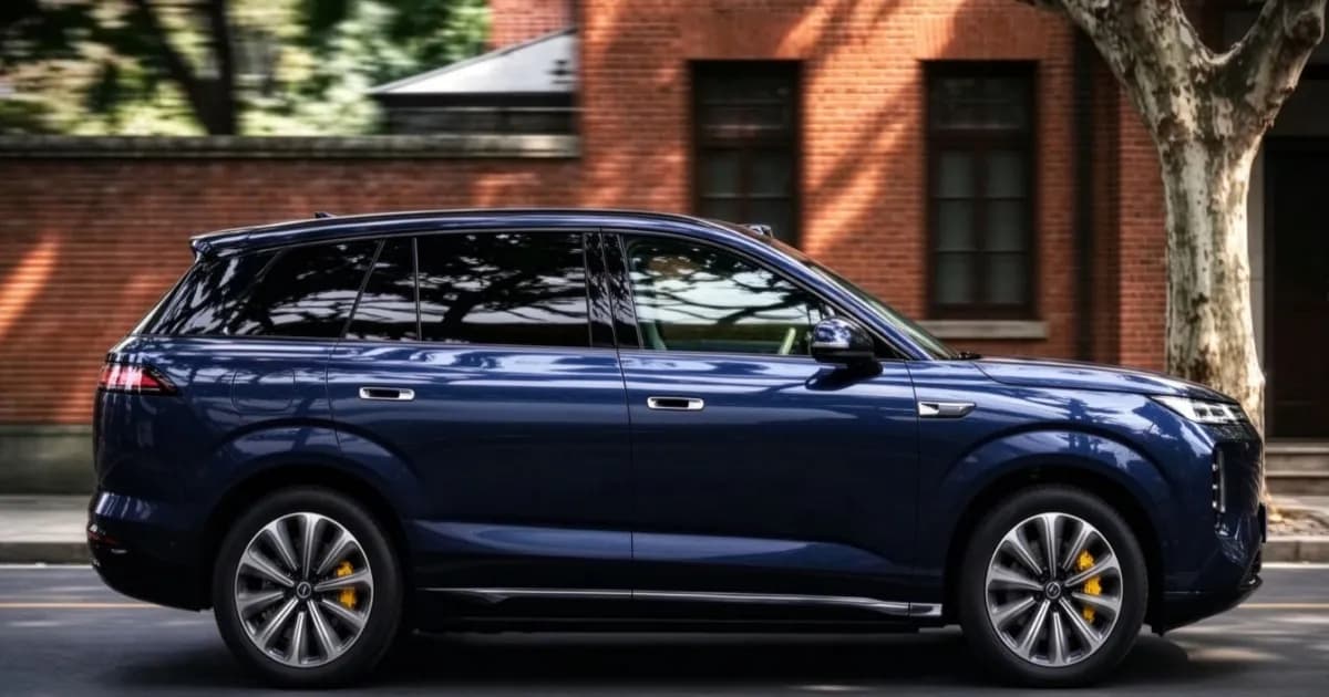 Denza N8 EV SUV listrik lima tempat duduk dengan tri-motor AWD dan jangkauan 1.003 km