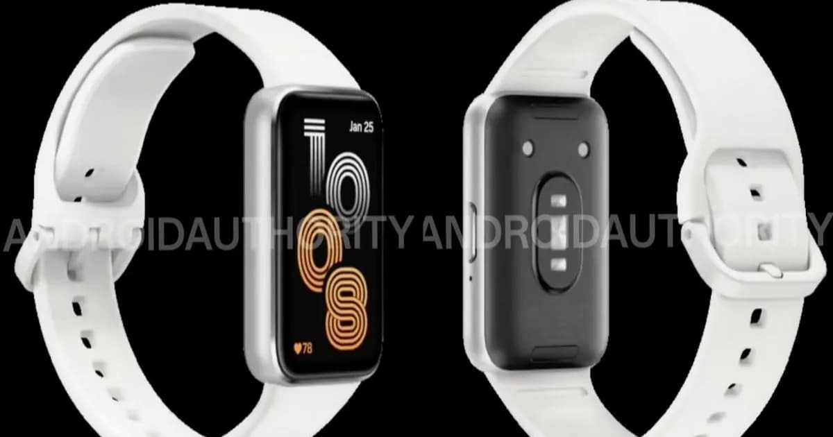 Bocoran render Samsung Galaxy Fit4 dengan layar persegi bersudut membulat