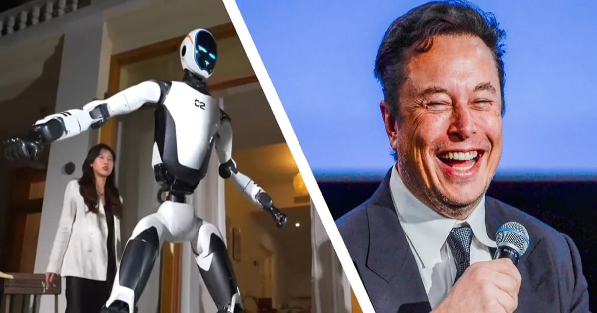 Robot humanoid Unitree dan Elon Musk dalam pembaruan industri robotika