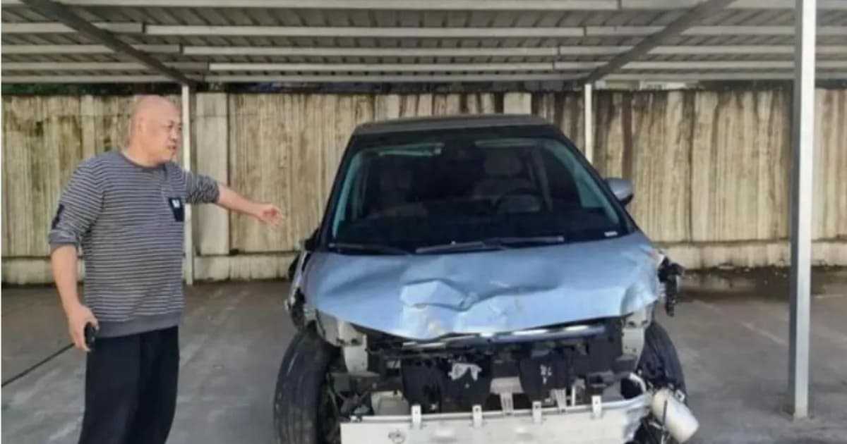 Xpeng X9 ringsek total setelah kecelakaan dengan airbag yang tidak mengembang