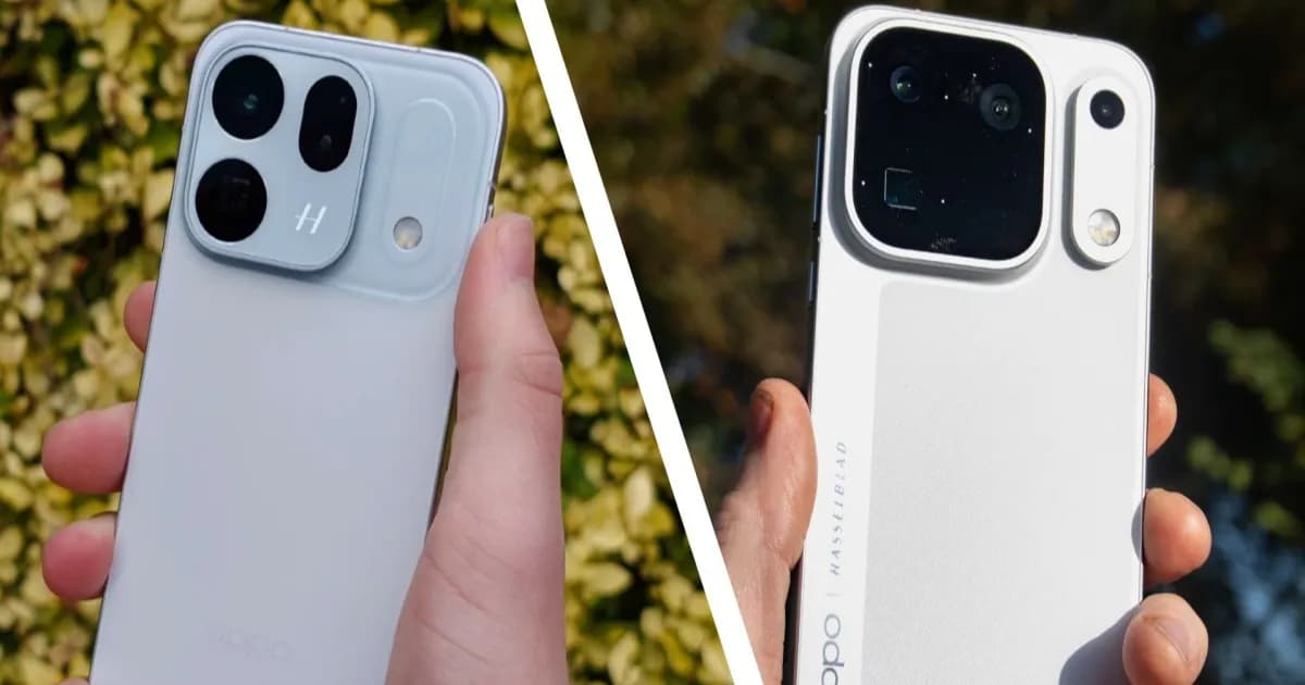 Oppo Find X10 dan Oppo Find X10 Pro Max digenggam di tangan
