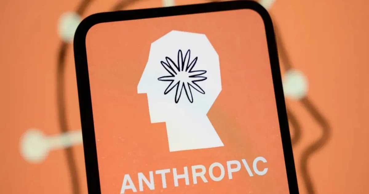 Ilustrasi IPO Anthropic dengan logo Amazon dan Google sebagai pemegang saham terbesar