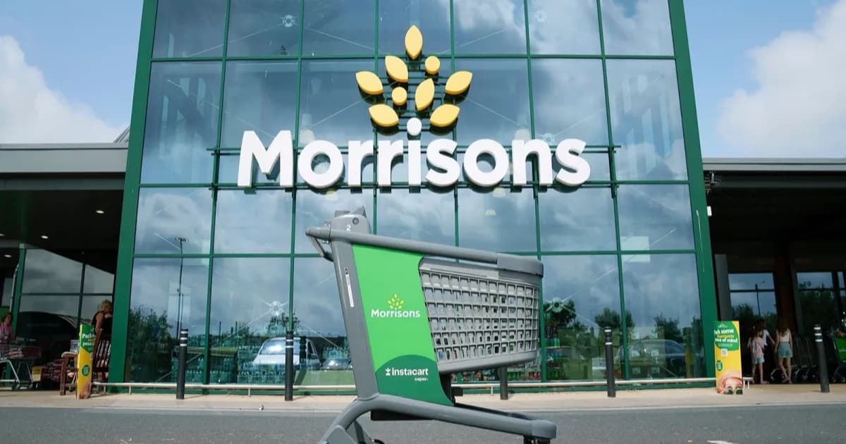Troli belanja pintar Morrisons dengan teknologi AI yang diuji coba di gerai supermarket
