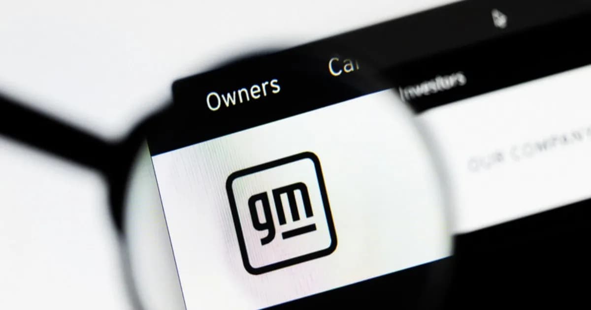 Logo General Motors sebagai simbol penyelesaian gugatan privasi data Smart Driver senilai USD 220 juta