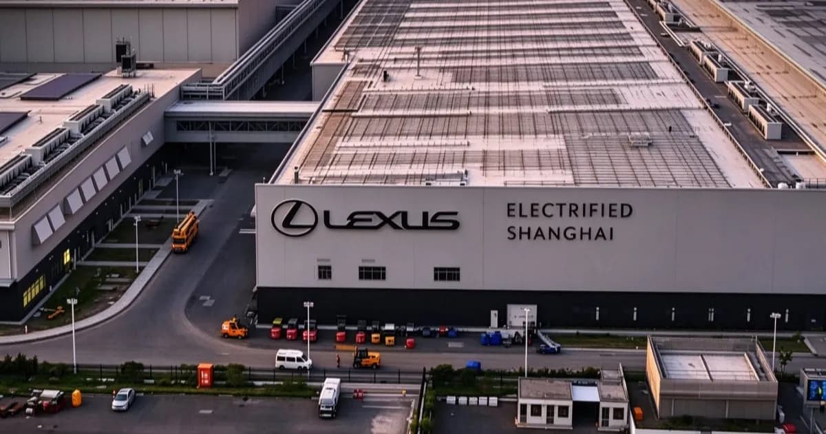 Pabrik Lexus Electrified di Jinshan Shanghai fasilitas produksi pertama Lexus di luar Jepang