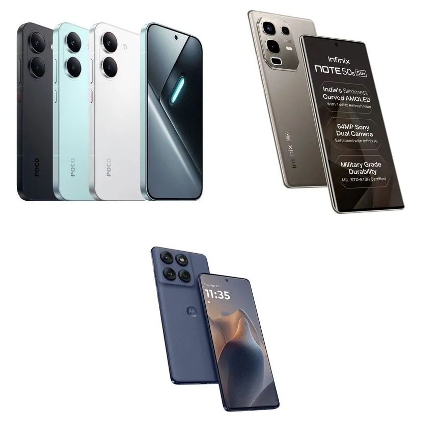 POCO X8 Pro vs Infinix Note 50S vs Motorola Edge 60: Mana Terbaik?