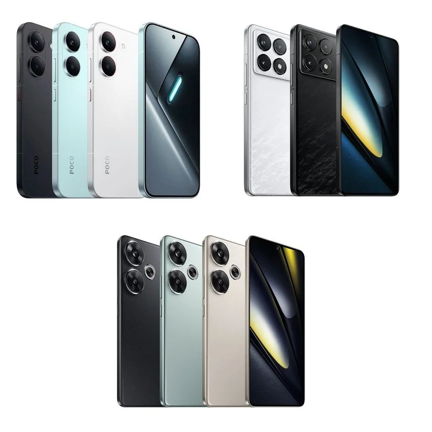 POCO X8 Pro vs POCO F6 Pro vs POCO F6