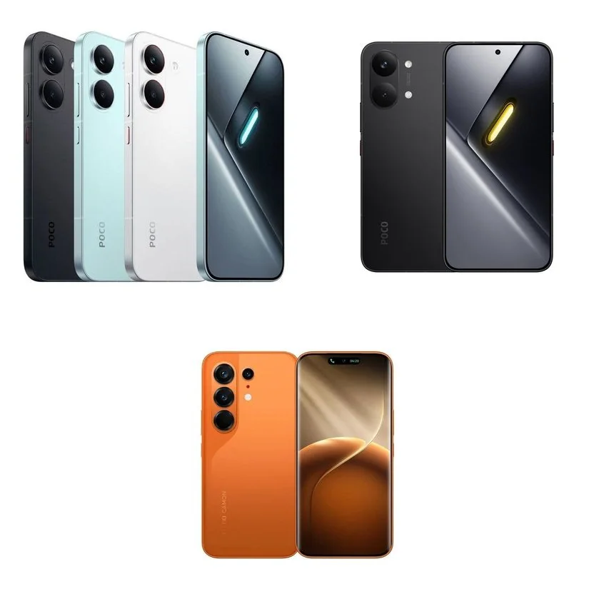 POCO X8 Pro vs POCO X8 Pro Max vs Tecno Camon 50 Ultra