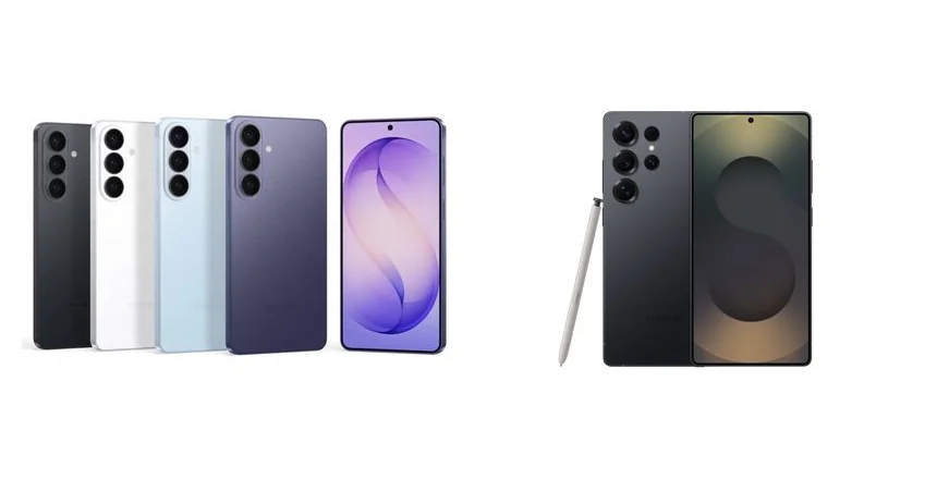 Perbandingan desain Samsung Galaxy S26 dan Samsung Galaxy S25 Ultra