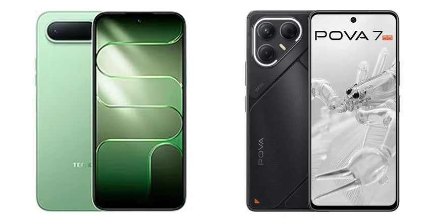Tecno Spark 50 vs Tecno Pova 7 5G
