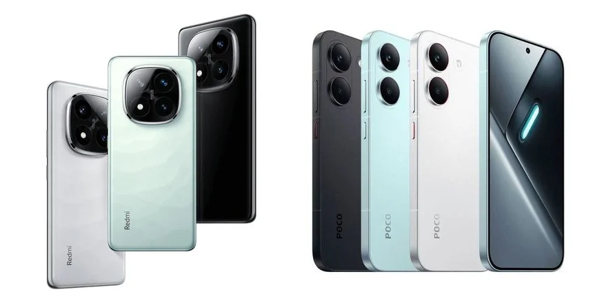 Xiaomi Redmi Note 14 Pro+ vs POCO X8 Pro