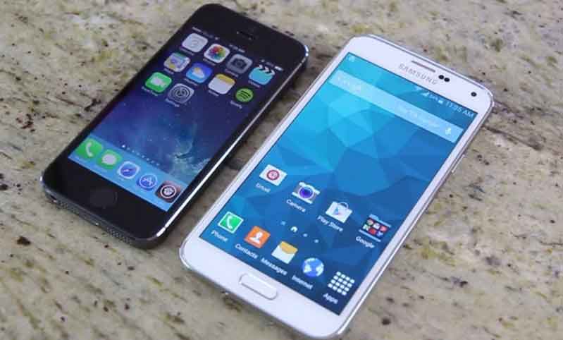 Fingerprint scanner battle Galaxy S5 vs iPhone 5s