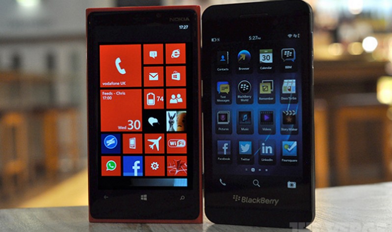 BlackBerry OS vs Windows Phone
