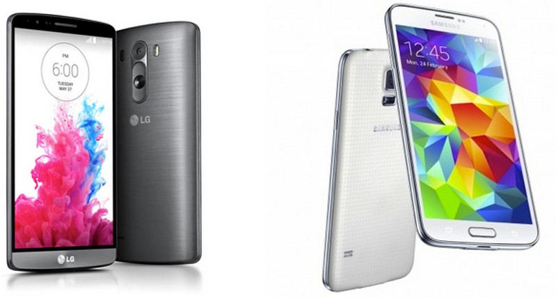 LG G3 dan Samsung Galaxy S5