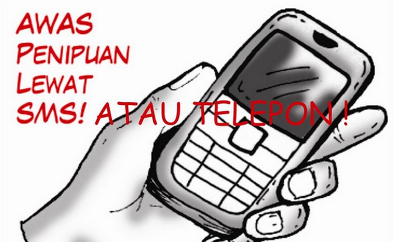 SMS penipuan