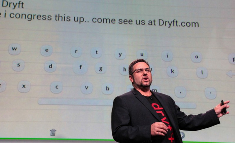 Dryft, aplikasi keyboard