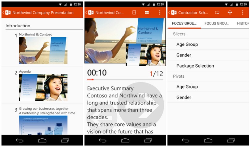 Microsoft Office Remote for Android