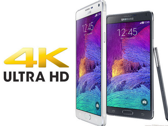 Samsung Galaxy Note 5 4K Ultra HD ilustrasi