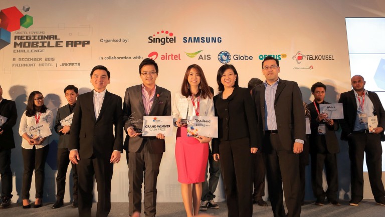 Ini Dia Jawara Regional Mobile App Challenge  Singtel Group-Samsung