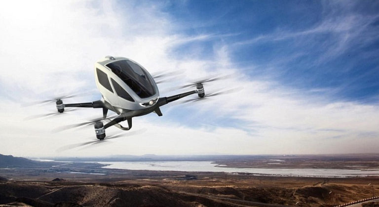 Wow! Megadrone EHang Si ‘Taksi Terbang’
