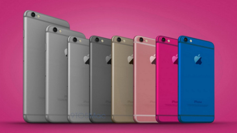iPhone 6c dengan Warna-warni Cantik