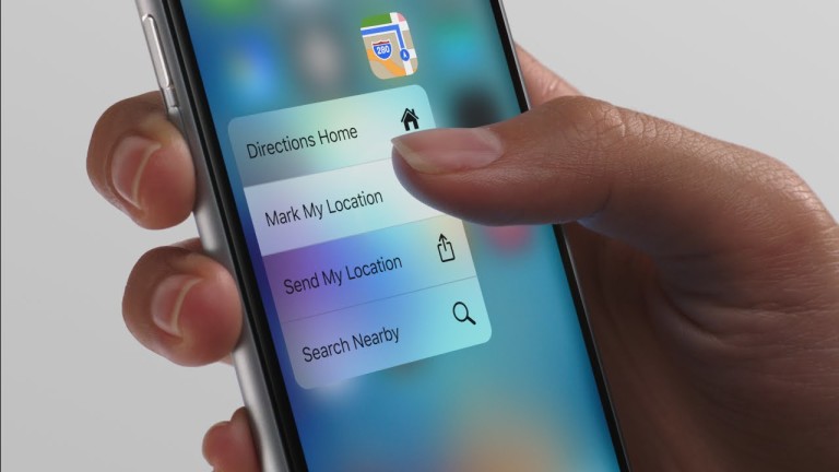 iPhone 6s and iPhone 6s Plus with 3D Touch