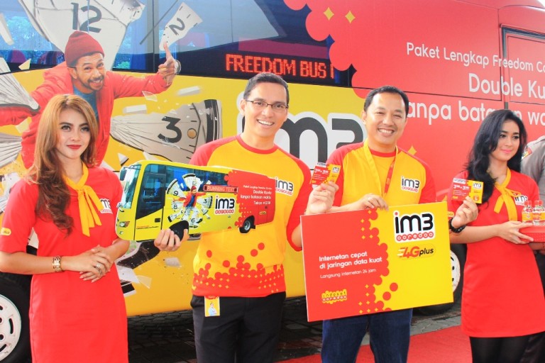 Naik ‘Bus Indosat’ Dapat Internet Gratis