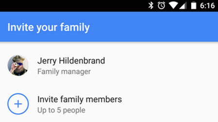 Google Play Music Family Play setting 3