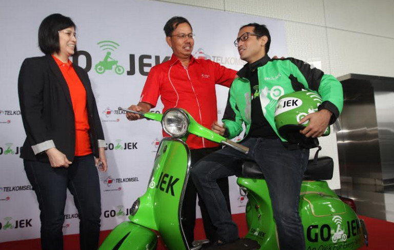 Go-Jek Juga Bisa Isi Ulang Pulsa Telkomsel