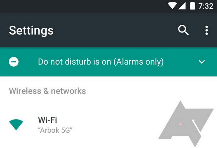 Android N bocoran menu settings