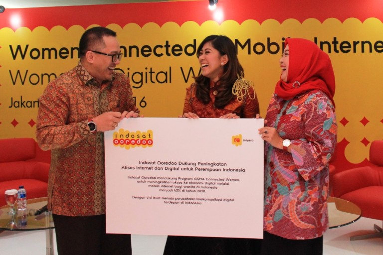 Indosat Ajak Perempuan Indonesia Manfaatkan Teknologi Digital
