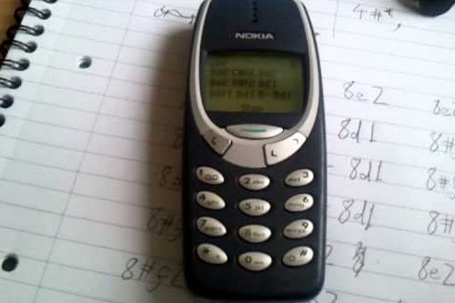 Nokia 3310 ringtone composer
