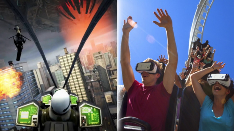 Seru! Berseluncur di Roller Coaster dengan Gear VR