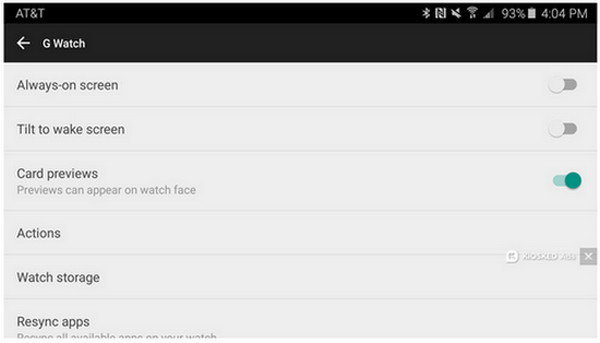 cara hemat baterai smartwatch Android gbr 4